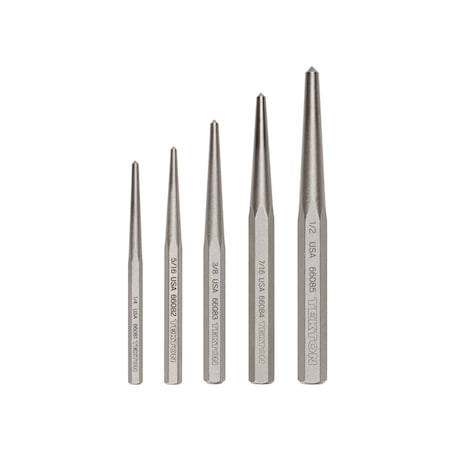 Tekton Center Punch Set, 5-Piece (1/4-1/2 in.) PNC95002